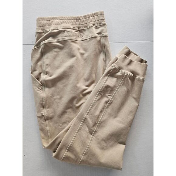 Lululemon Scuba High-Rise Cropped Jogger | Size 4  Trench (Tan) -Like New - Picture 4 of 12